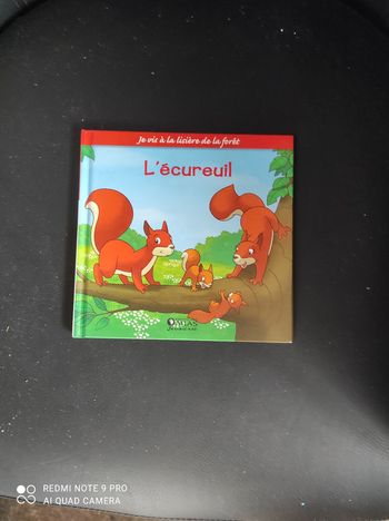 Livre l'écureuil