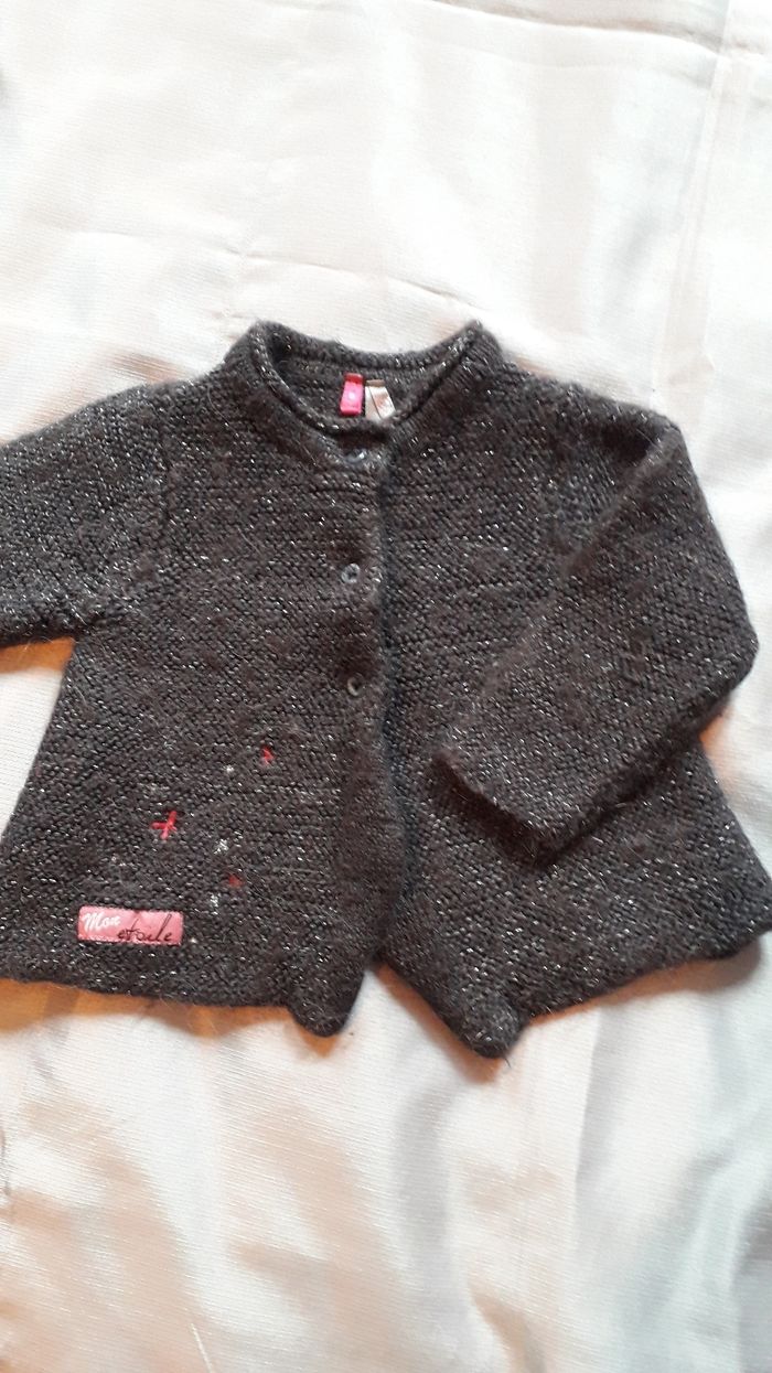 Gilet cardigan chaud 9 mois