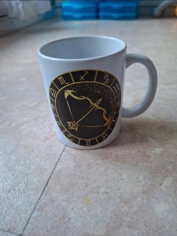 Mug signe astrologique avec prénom Kévin