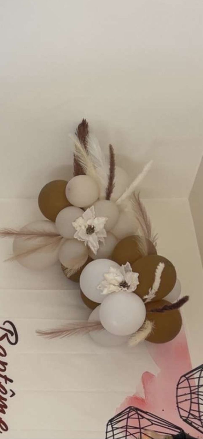 Lot 90 ballons avec arche en plastique - photo numéro 7