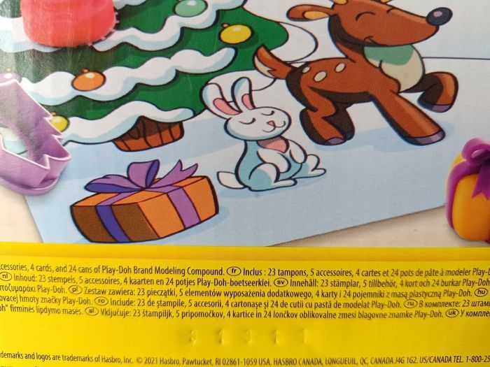 Calendrier de l'avent play doh neuf - photo numéro 5