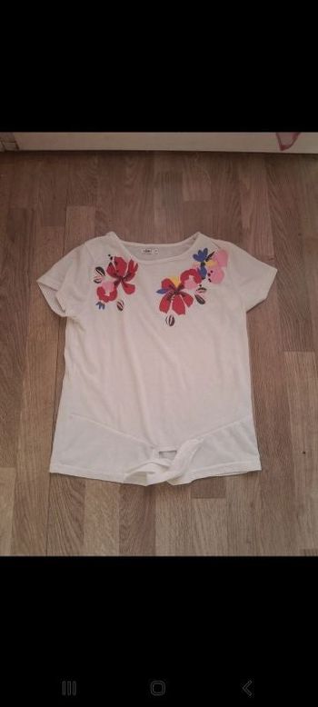 Tee shirt à nouer devant taille 38