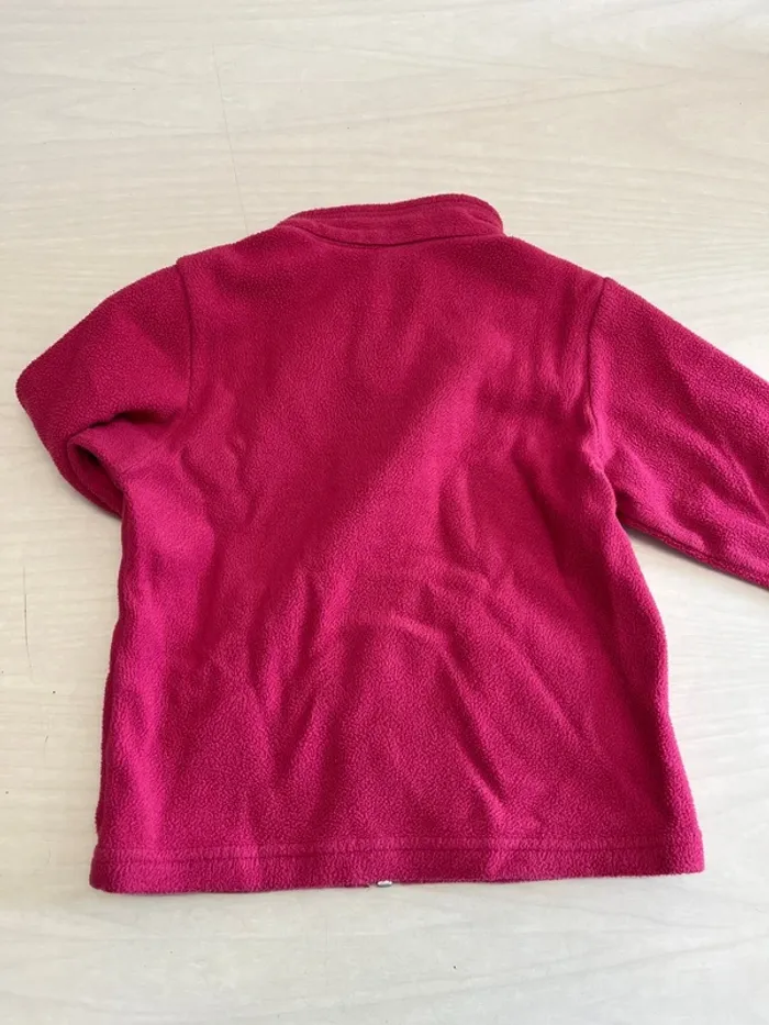 Polaire rose 2 ans quechua - photo numéro 2
