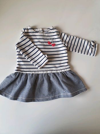 Robe bébé fille C & A 3 mois