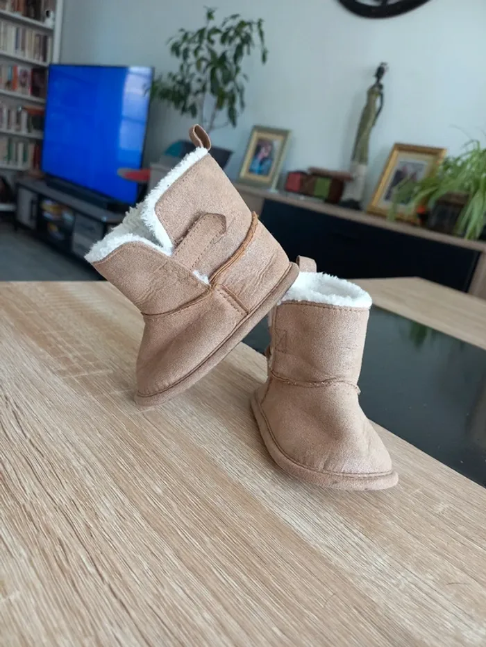 Bottines bébé fille T18 - photo numéro 7