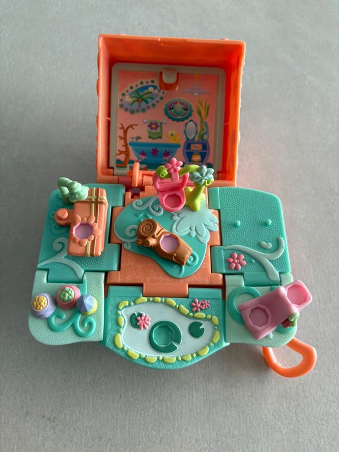 Littlest Pet Shop Hasbro vintage Mini maison pop up Complet Très bon état Comprend 3 petits animaux - photo numéro 4