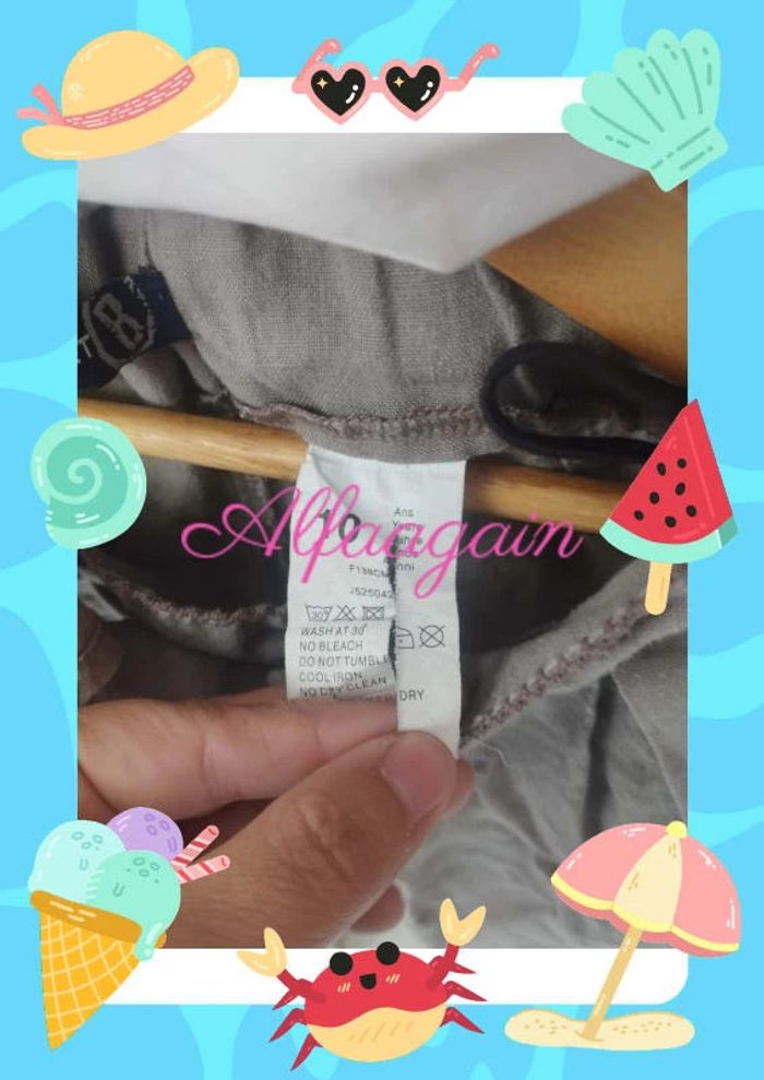 Ensemble short jean bourget t-shirt Mayoral 10ans - photo numéro 8