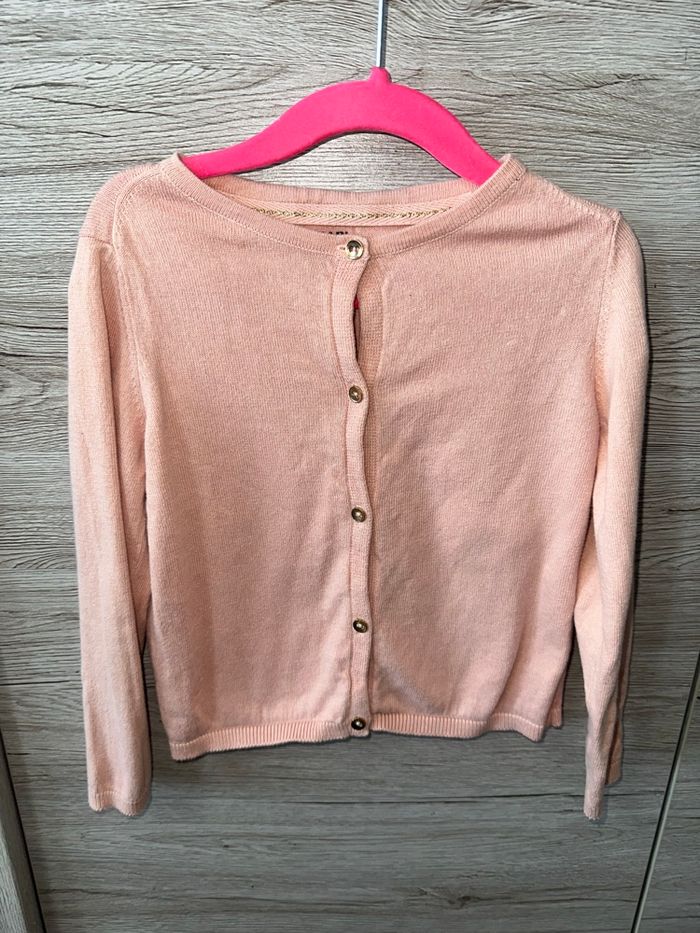 Cardigan rose KIABI – Taille 5 ans (108–113 cm)
