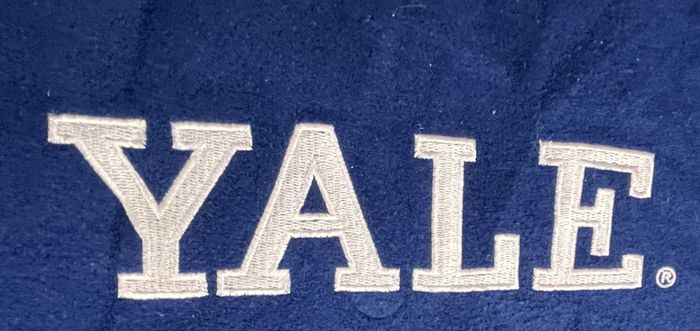 Bomber university USA Yale bleu/blanc taille L – très bon état - photo numéro 4