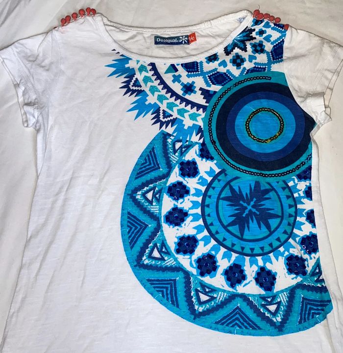 T-shirt desigual 10 ans - photo numéro 2