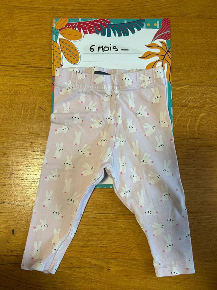 Lot de leggings fille - 14 pièces - 6 mois - photo numéro 9