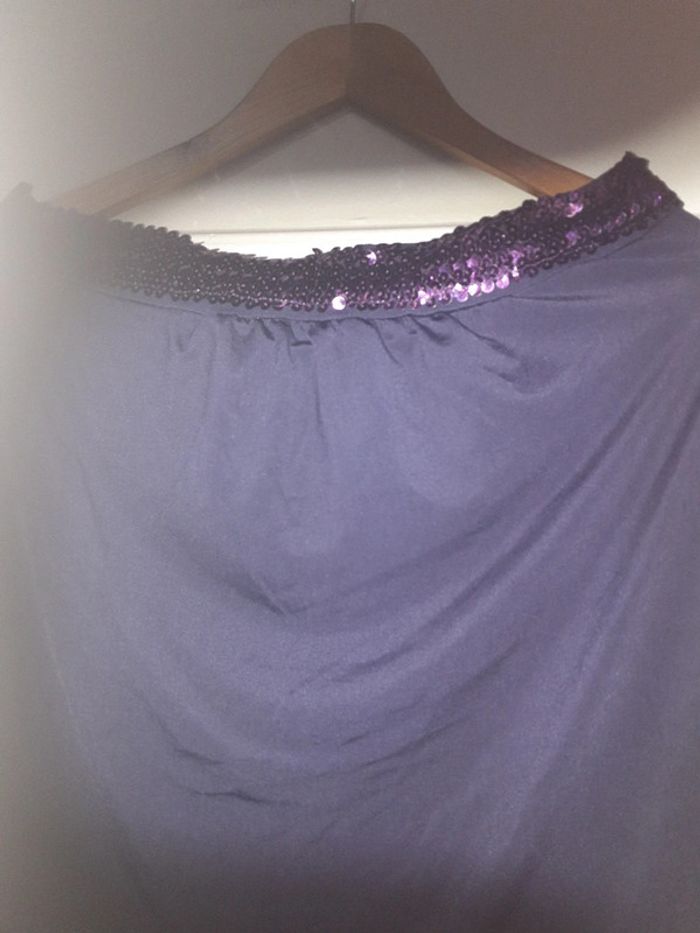 Top bustier violet - photo numéro 2
