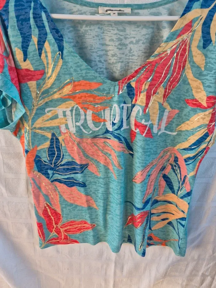 tshirt grain de malice taille 38 - photo numéro 5