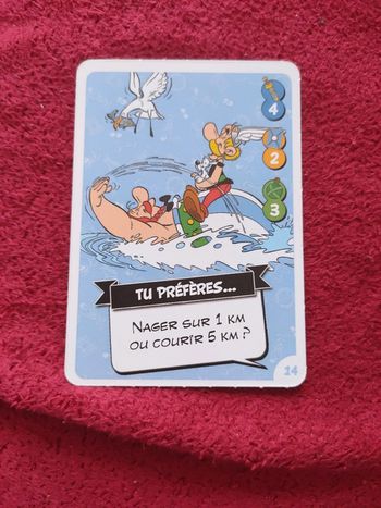 Carte Astérix aux jeux olympiques