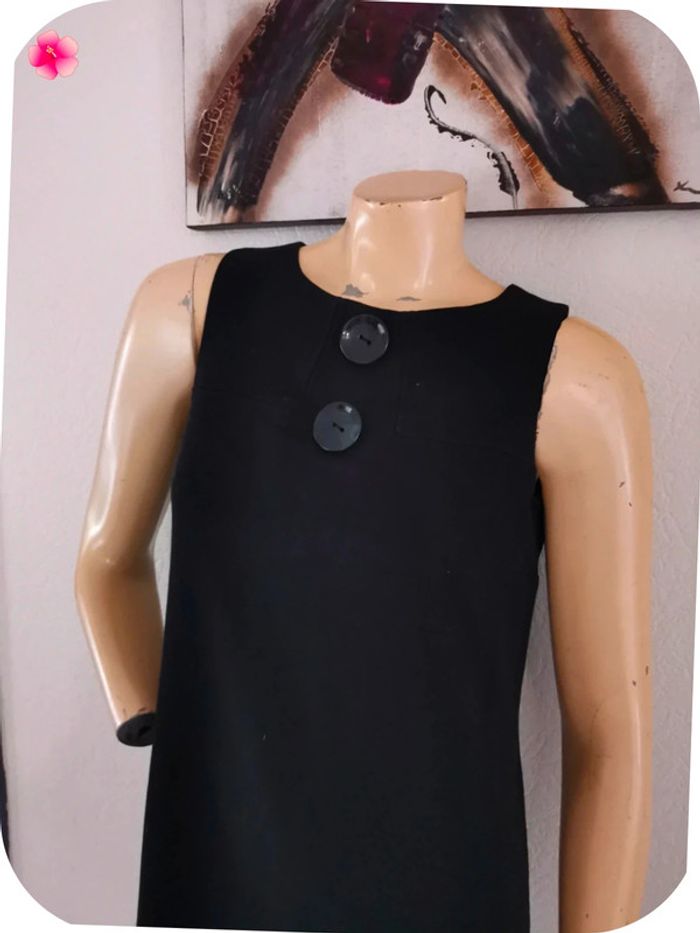 très belle robe taille 38 etam noir - photo numéro 6