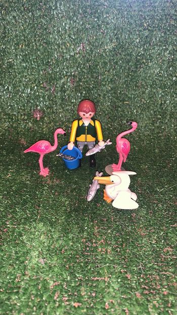 Playmobil gardien de zoo