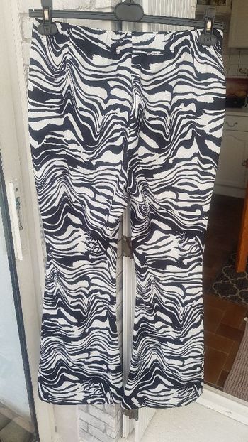 Pantalon style zèbre