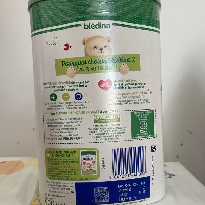 Lait bledilait - photo numéro 2