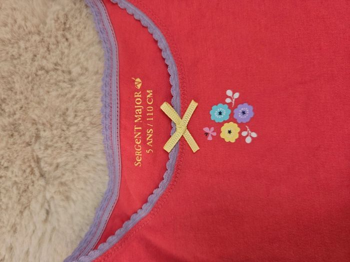 Maillot de corps sergent major 5 ans - photo numéro 2