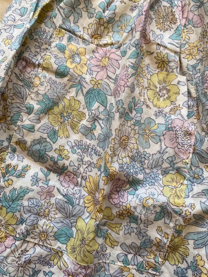 Robe smocks Bonpoint 4 ans liberty - photo numéro 4