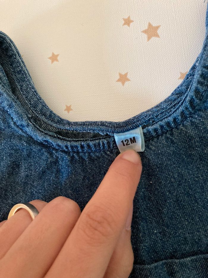 Robe à pression chasuble 12 mois - photo numéro 4