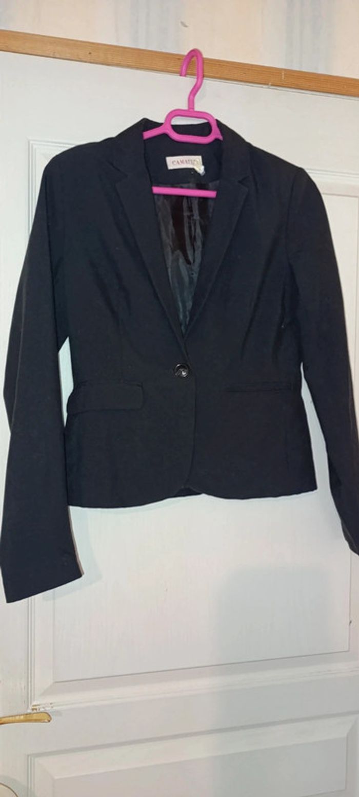 Jolie veste courte camaïeu - photo numéro 2