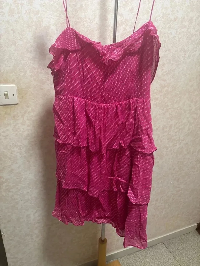 🌸 Robe Claudie Pierlot Rayonnante – Taille 38 🌸