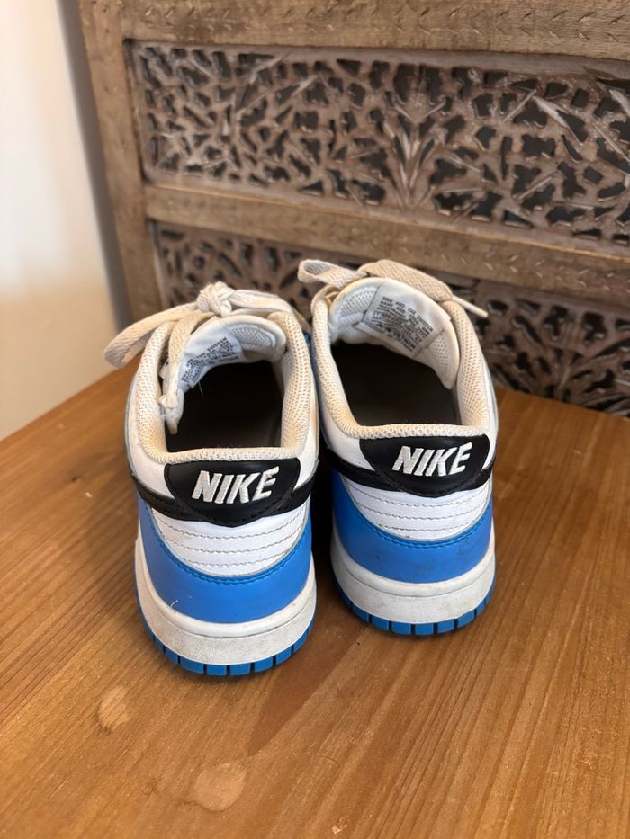 Basket dunk  taille 38 blanche bleue noire Nike - photo numéro 6