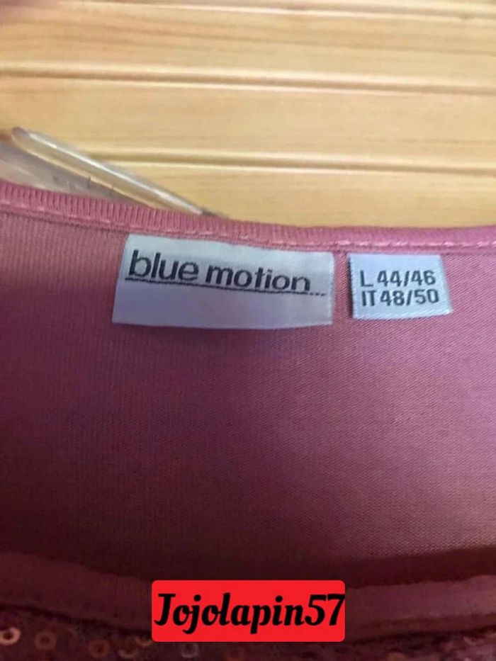 T-shirt Blue Motion - photo numéro 2