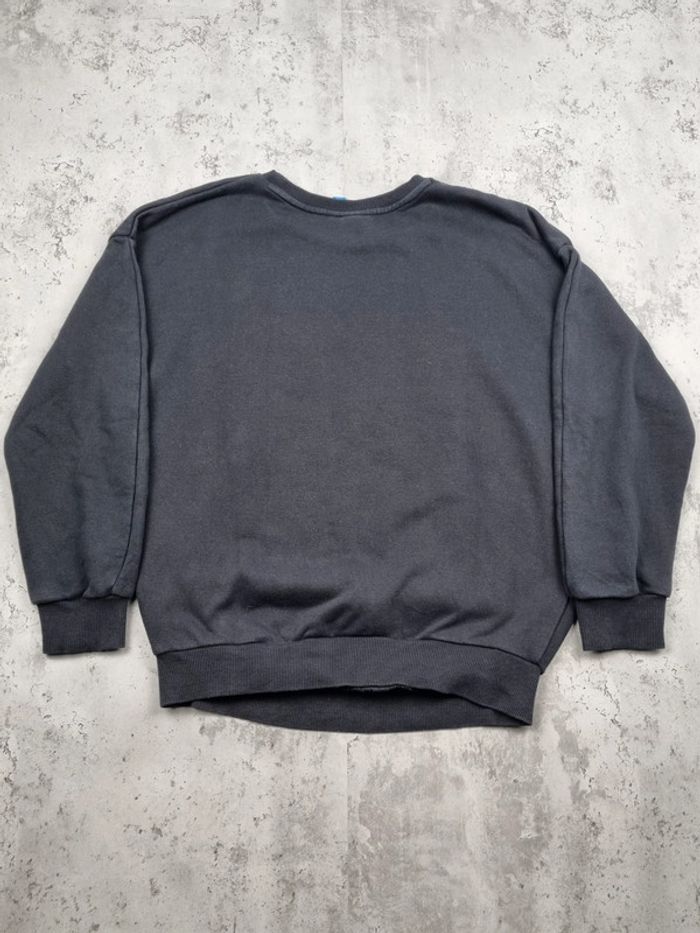 Sweat noir Adidas Trefoil – Taille XS Femme (mesures en photos) - photo numéro 4