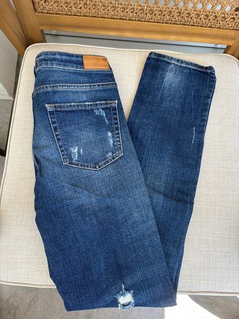 Jean slim à trous leana woman taille 38
