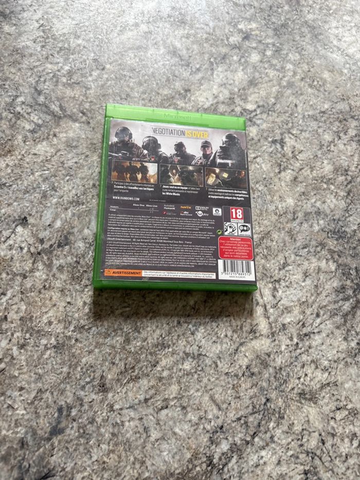 rainbow six siege Xbox one - photo numéro 3