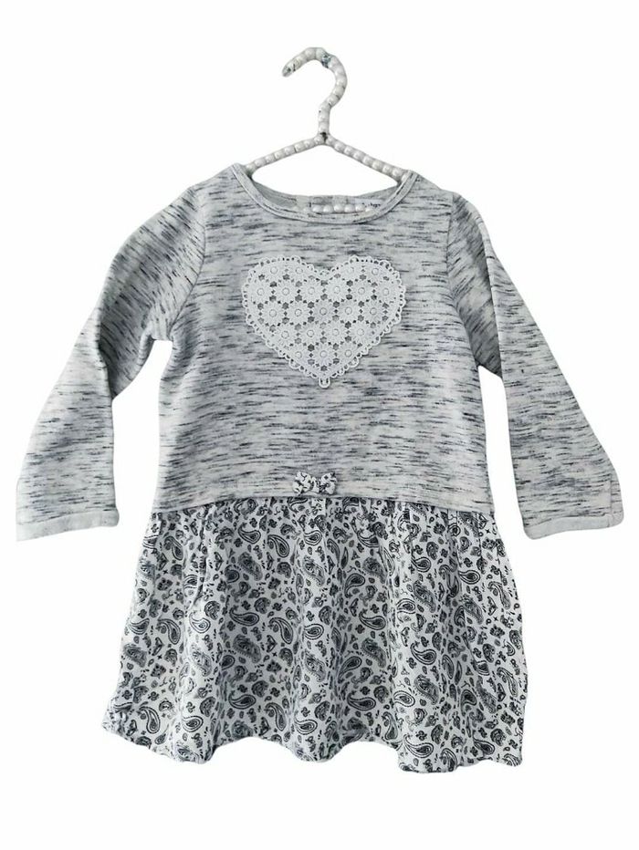 3 ans fille robe manche longue miss liberto