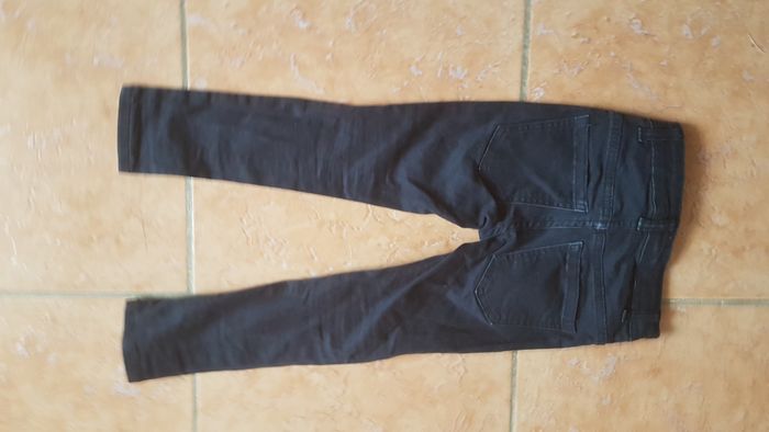 Jeans skinny à pression mixte noir 4 ans Kiabi - photo numéro 5