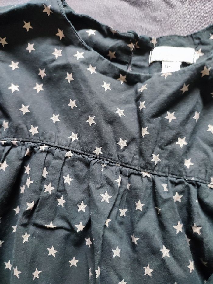 Blouse étoilée manches longues 6 ans - photo numéro 3