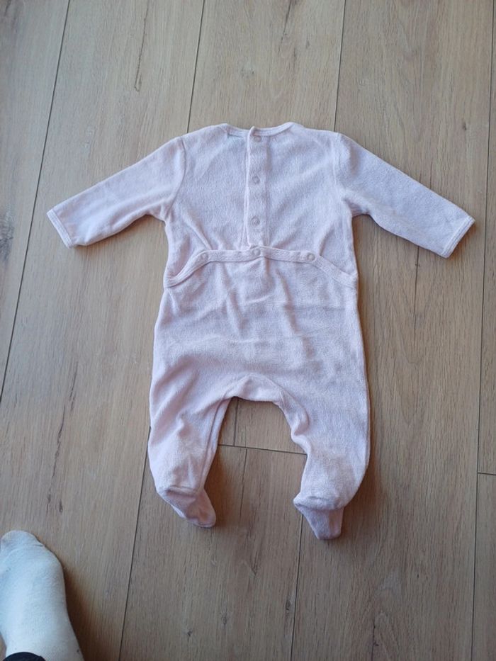 Pyjama kiabi 3 mois rose très très claire - photo numéro 4