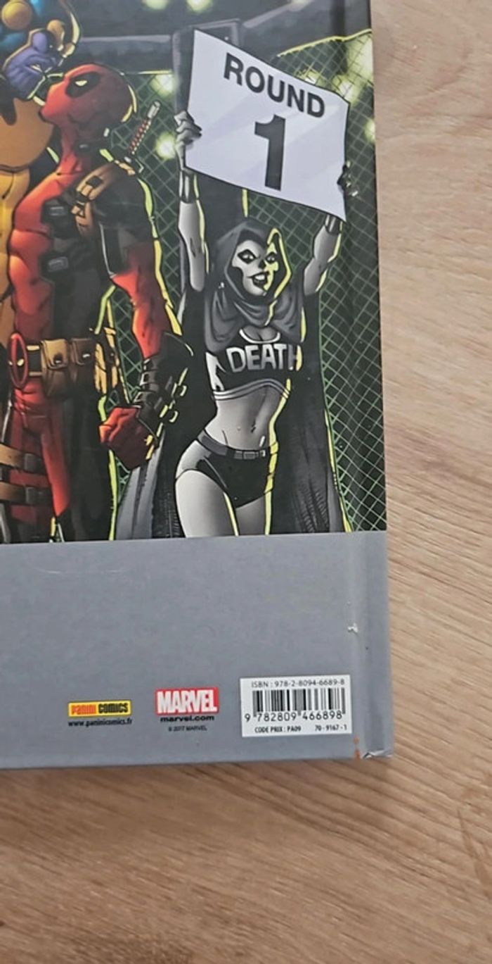 Livre deadpool vs thanos - photo numéro 3
