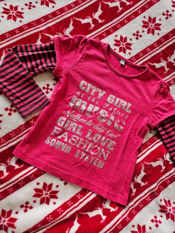 🦋 T-shirt fille manche longue 🦋