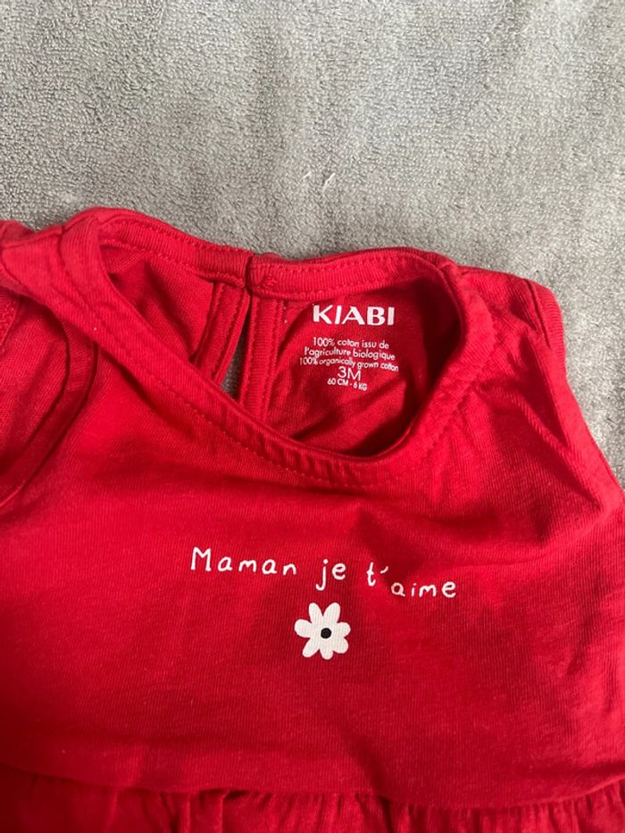 Robe maman je t’aime kiabi - photo numéro 2
