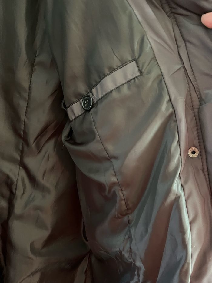 Doudoune manteau grise - photo numéro 5