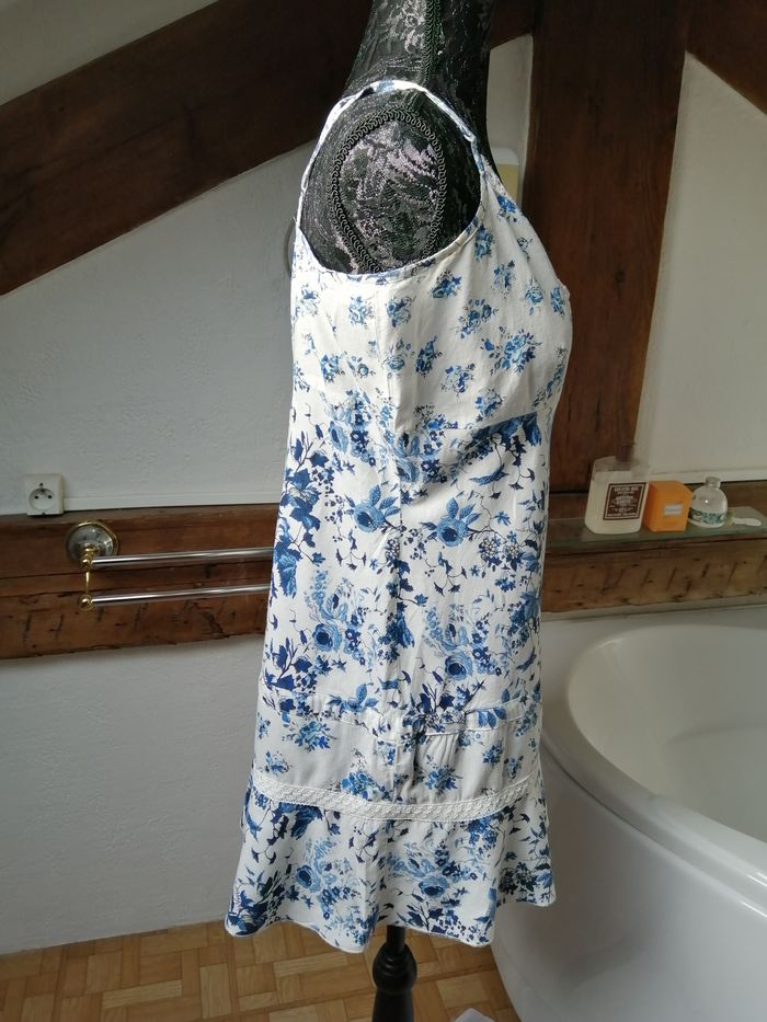 tunique / haut long léger avec des fleurs - photo numéro 7