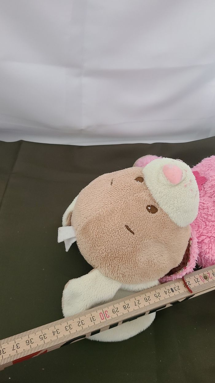 doudou souris pull rose capuche - photo numéro 5