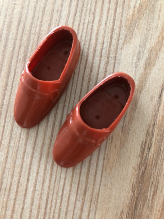 Paire de chaussures de marié homme Marron - photo numéro 2