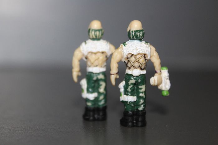 Lot x2 Figurines Professeur Gangrene - Action Man - photo numéro 2