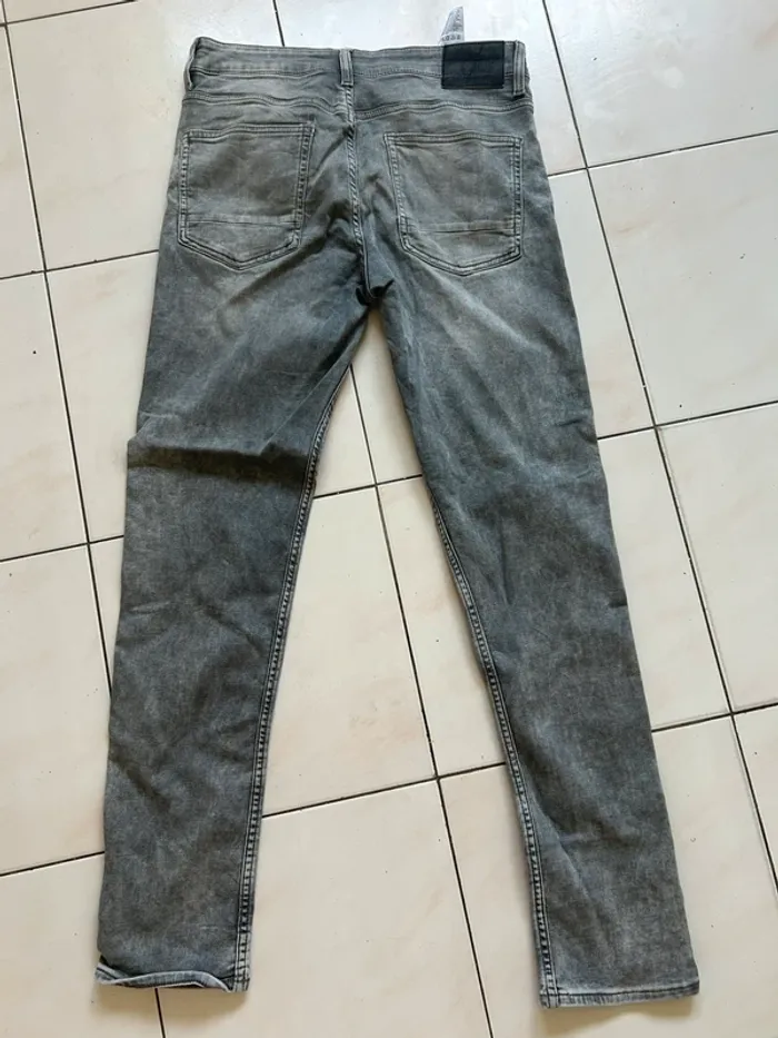 Jean slim C&A Gris W30L32 - photo numéro 4