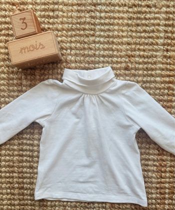 Sous pull Pat et Ripaton 3mois / 60cm