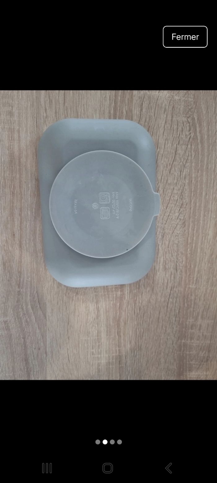 Assiette + couvert - photo numéro 3