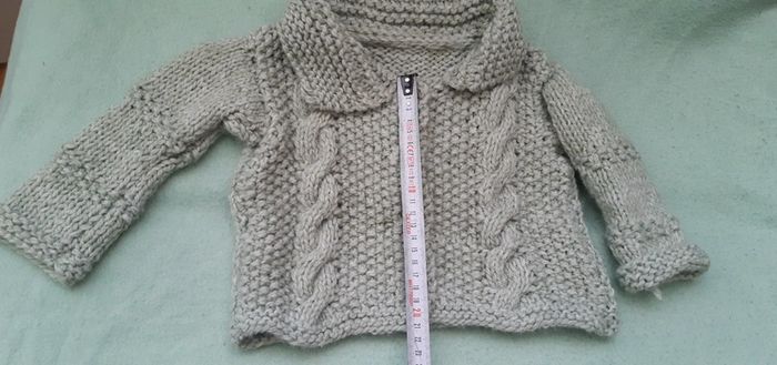 Gilet en laine 0-1-2 mois fille - photo numéro 8