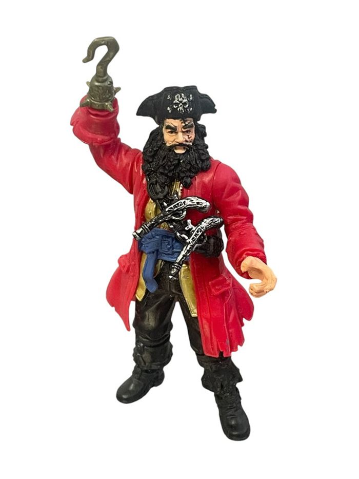 Figurine pirate barbe noire avec crochet Chap Mei