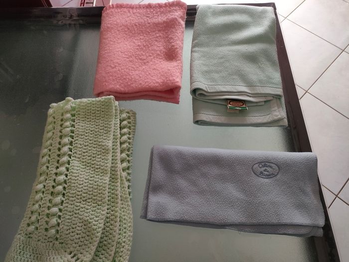 Lot Couvertures bébé